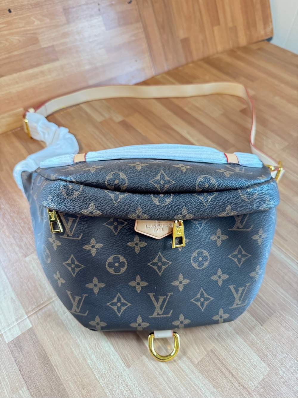 Brown Fanny pack belt bag